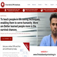 Online First Aid Course and CPR Training in Delhi NCR India