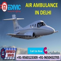 Avail World Level ICU Care Air Ambulance Service in Delhi by Medivic